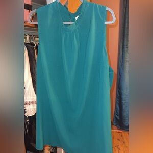 Ava & Viv Turquoise Blouse